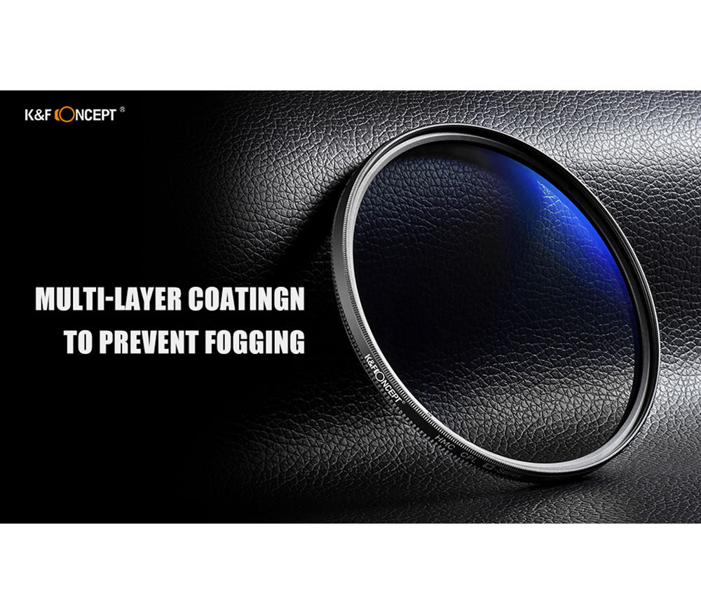 Светофильтр K&F Concept KU12 Classic Series HMC CPL, Blue Coated, 67 мм