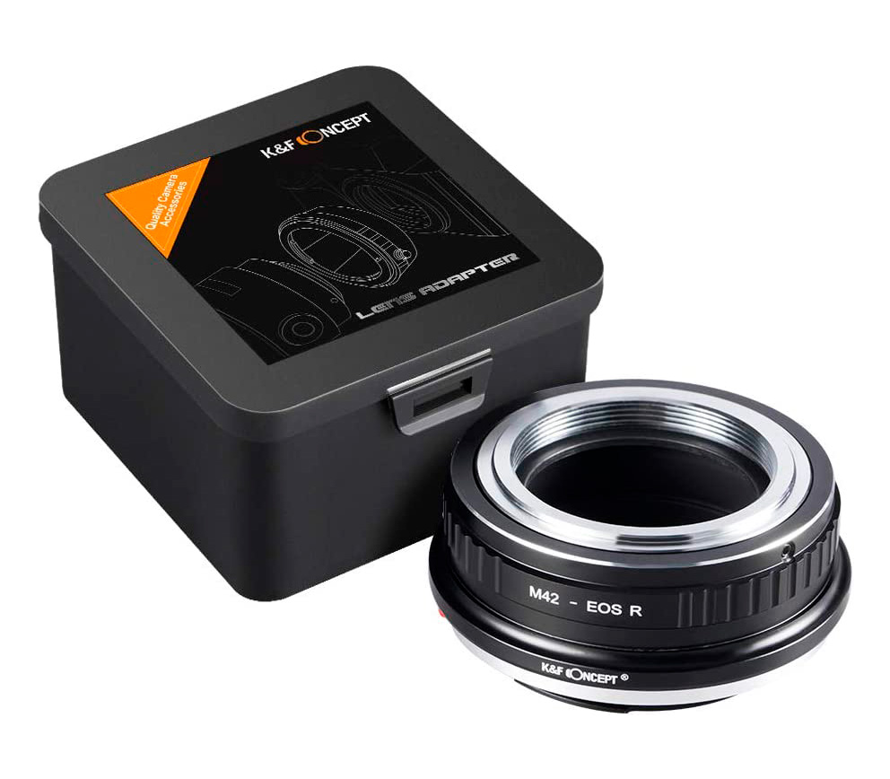 Адаптер K&F Concept M42 - EOS R, для объективов M42 на камеры Canon EOS R