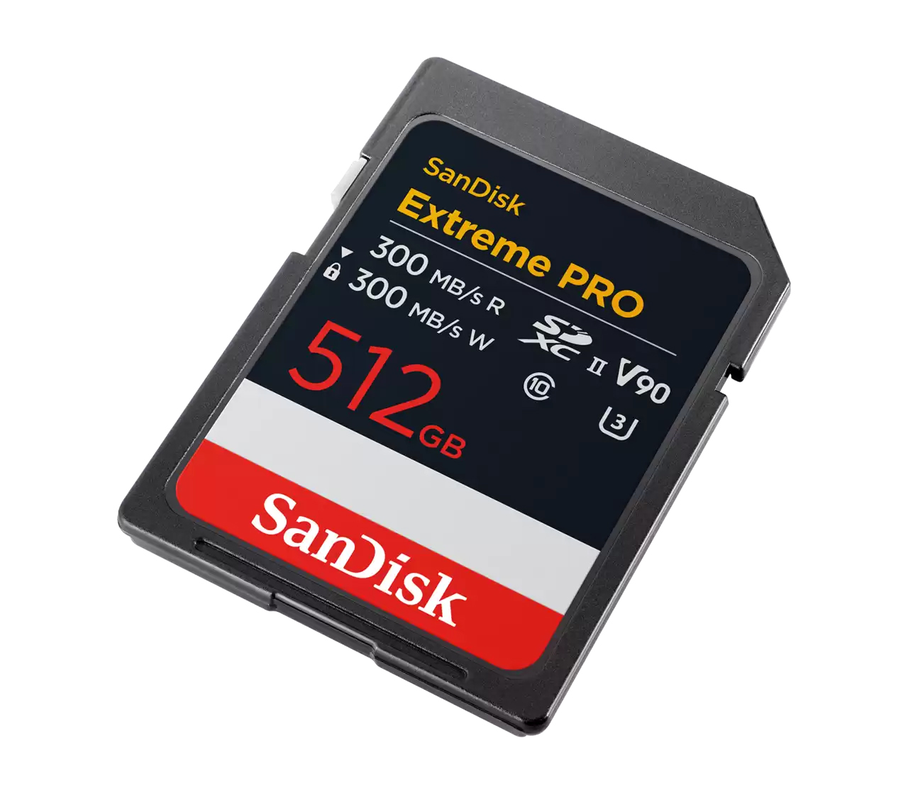 Карта памяти SanDisk SDXC 512GB Extreme Pro UHS-II V90 300MB/s