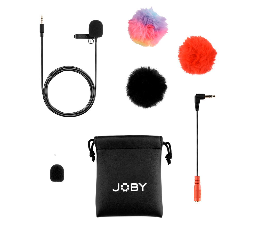Микрофон JOBY Wavo Lav Mobile петличный, моно, 3.5 мм TRS / TRRS