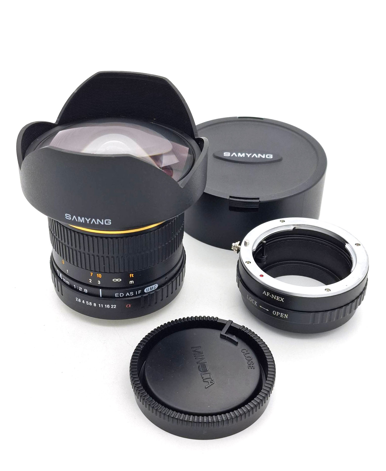 Объектив Samyang MF 14mm f/2.8 ED AS IF UMC Sony A (состояние 5) (б/у)