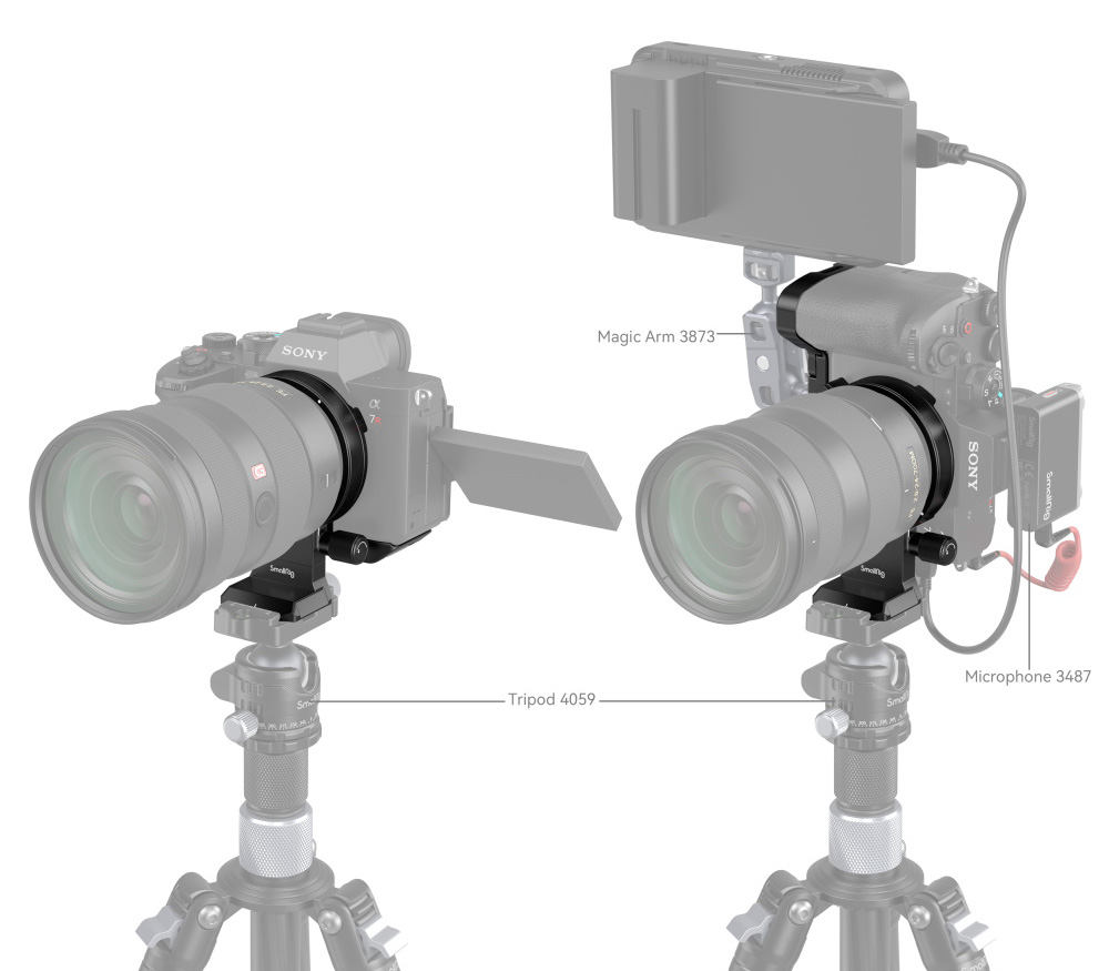 Поворотная площадка SmallRig 4148 для Sony A7RV / A7RIV / A7IV / A7SIII