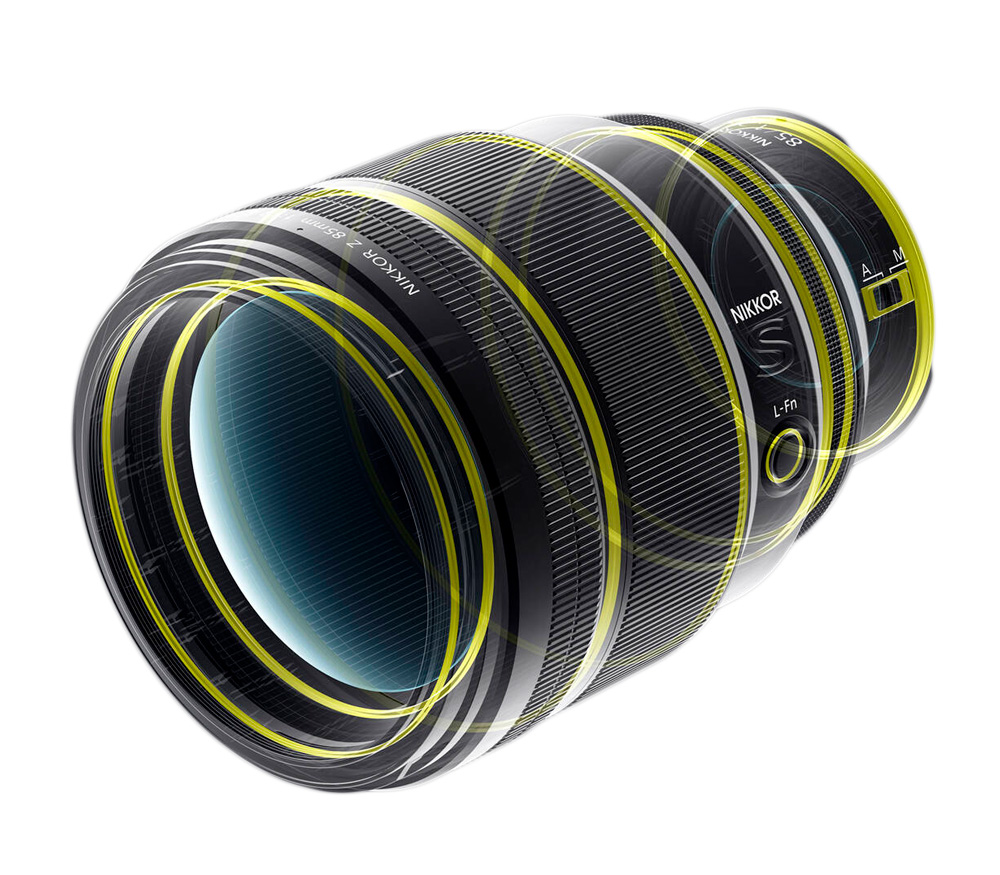 Объектив Nikon Nikkor Z 85mm f/1.2 S