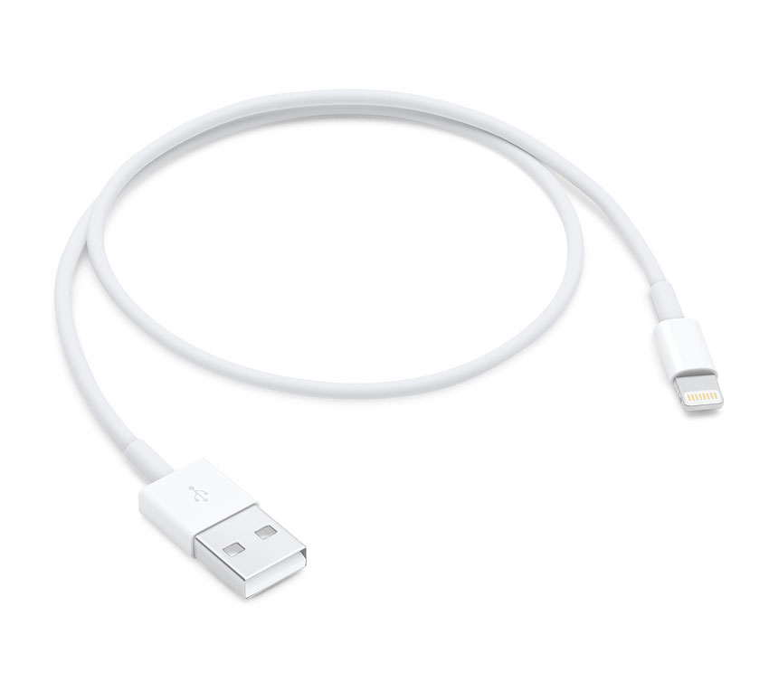 Кабель Apple Lightning - USB 2.0, 0.5 м (ME291)