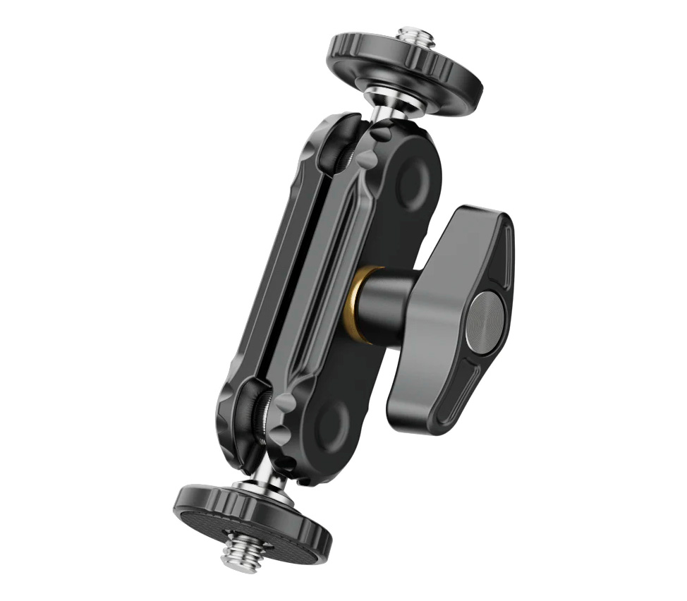 Шарнирный кронштейн Ulanzi R102, винты 1/4", длина 9 см