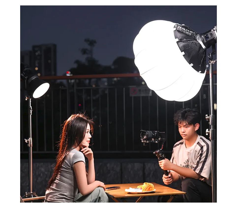 Осветитель Ulanzi VL-120Bi Video Light, 2700-6500К, 120 Вт, V-Mount (уцененный)