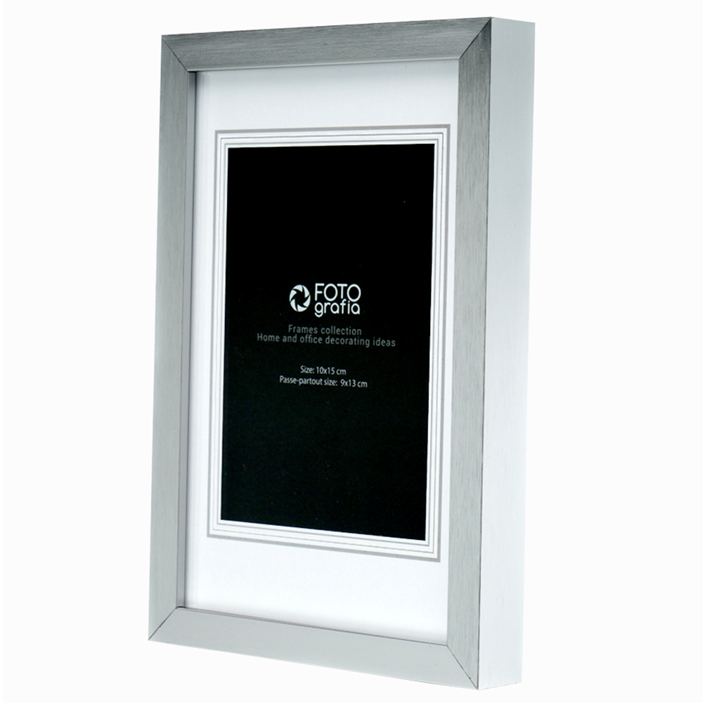 Фоторамка Fotografia 10x15 см, серебряная FFM-5011