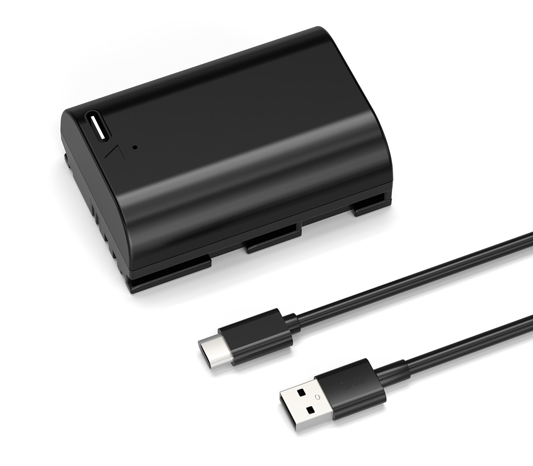 Аккумулятор Kingma LP-E6P с портом зарядки USB-C, 2600 мАч