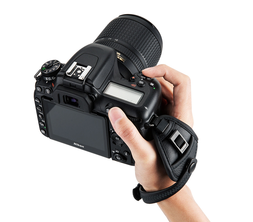 Ремень JJC HS-PRO1M Black, кистевой, с площадкой Arca-Swiss, черный