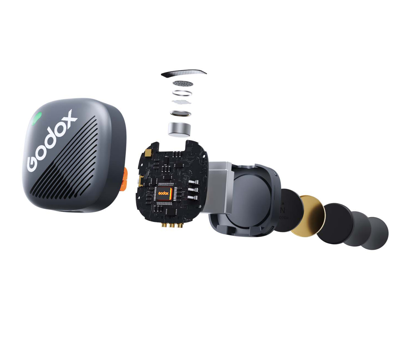 Беспроводная система Godox Cube SL Kit 2, TX+TX+RX, Lightning