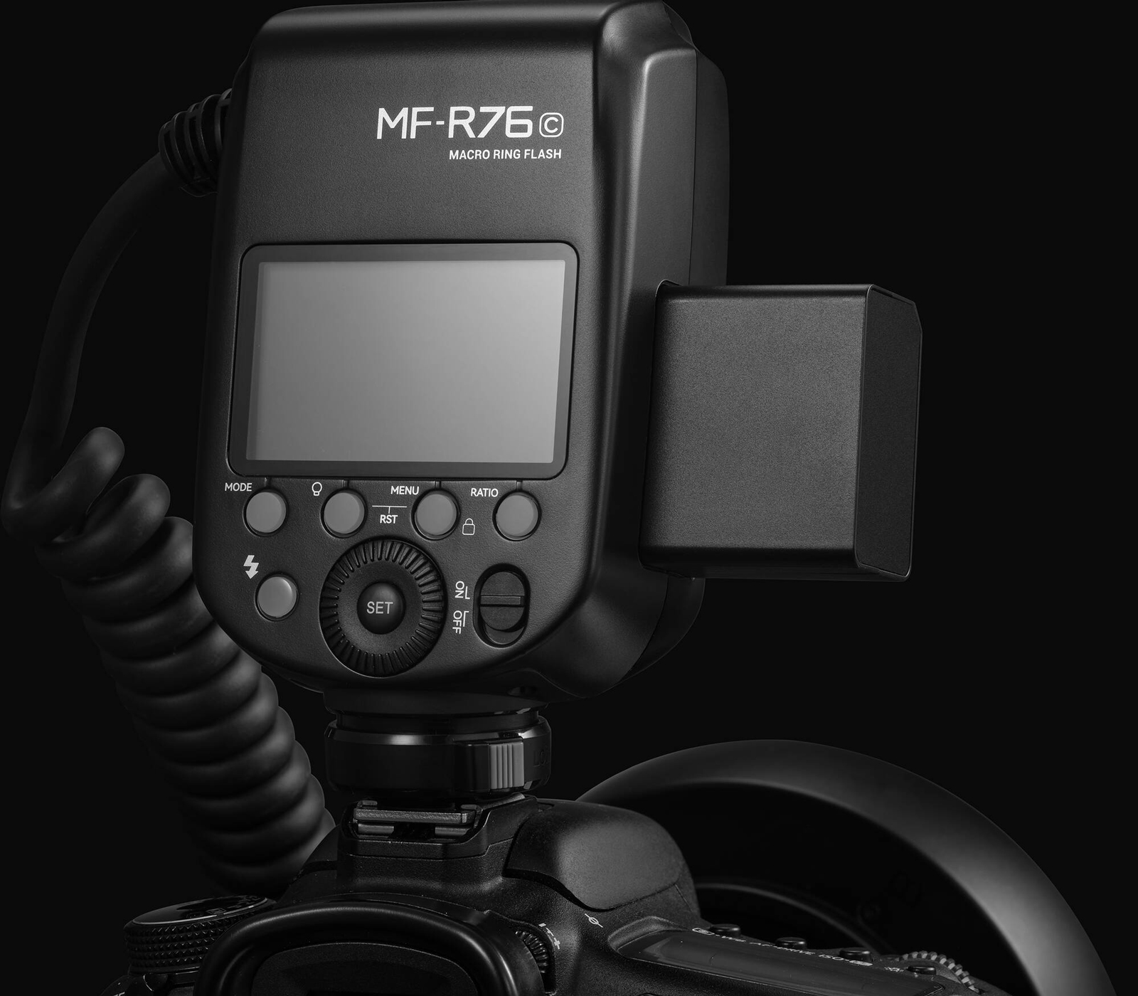 Кольцевая вспышка Godox MF-R76C TTL для Canon