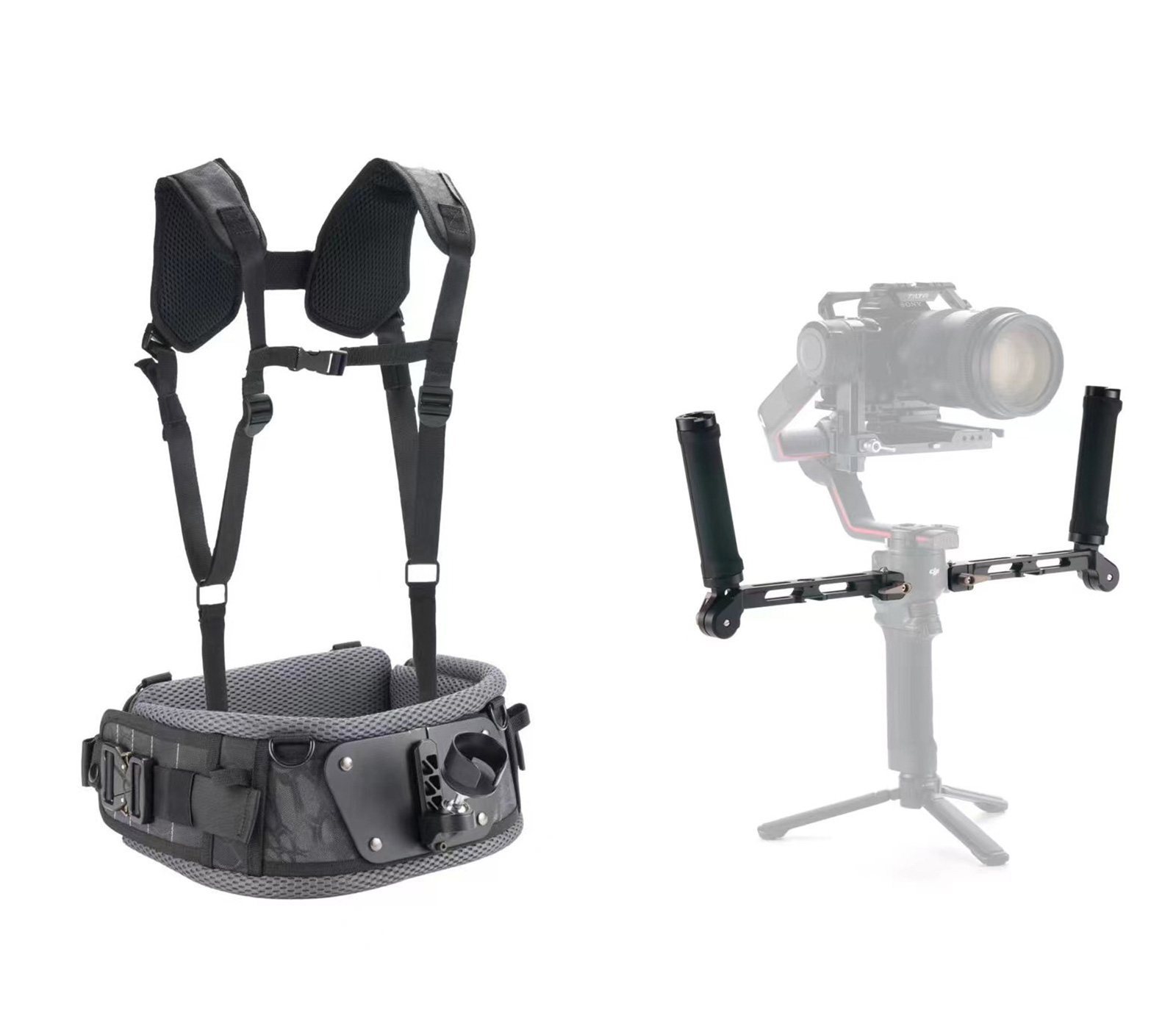 Система поддержки Tilta Dual Handle Gimbal Support System, для стабилизаторов DJI