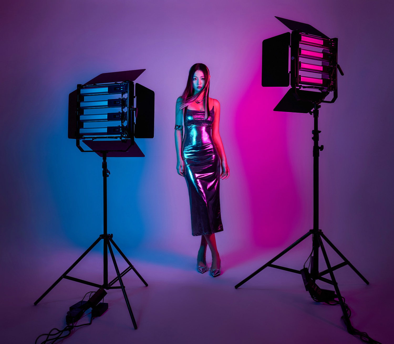 Осветитель Zhiyun CINEPEER C100, 2700-6500K, RGB, 100 Вт