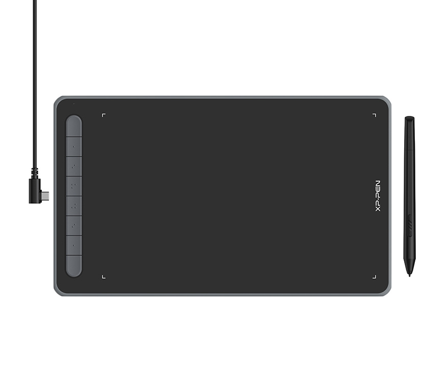 Графический планшет XP-Pen Deco LW, 25 х 16 см, Bluetooth, черный
