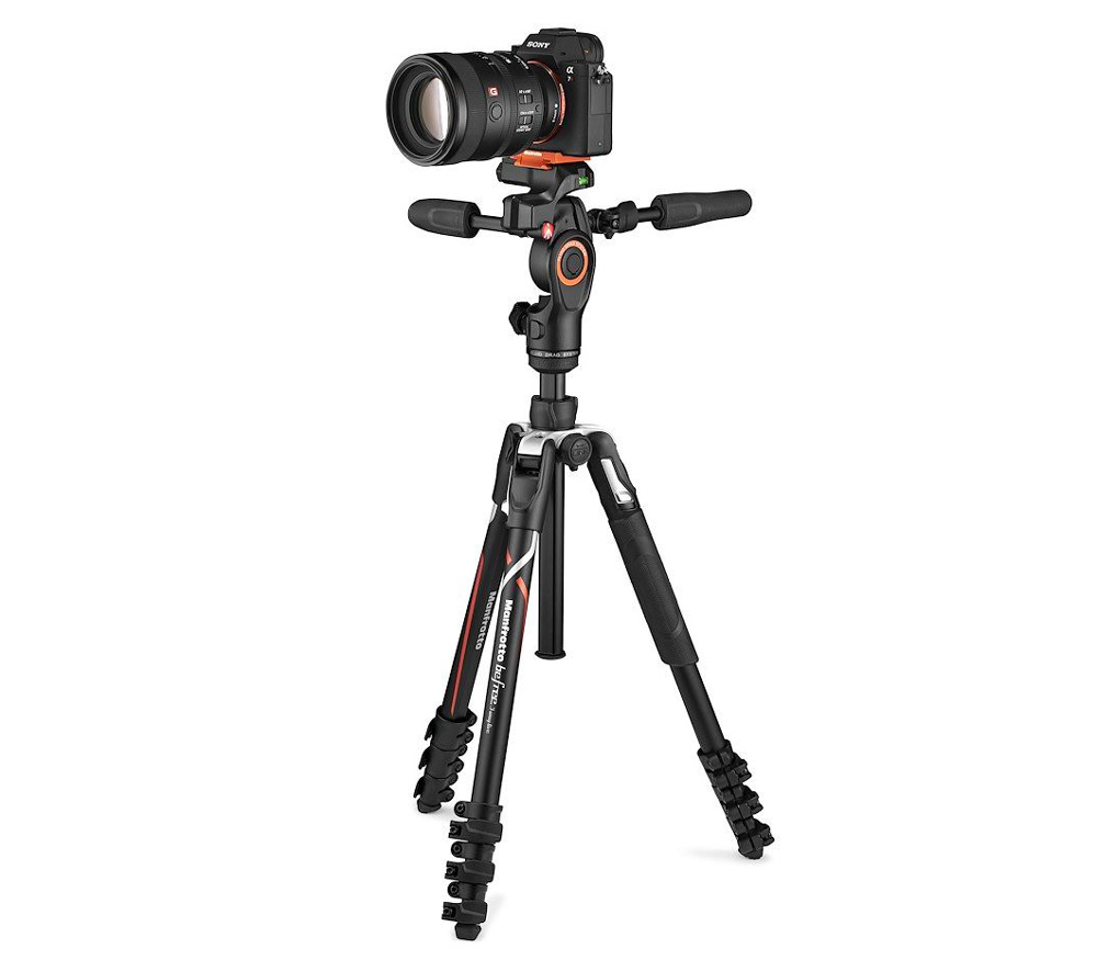 Штатив Manfrotto Befree 3-Way Live Advanced, площадка для Sony