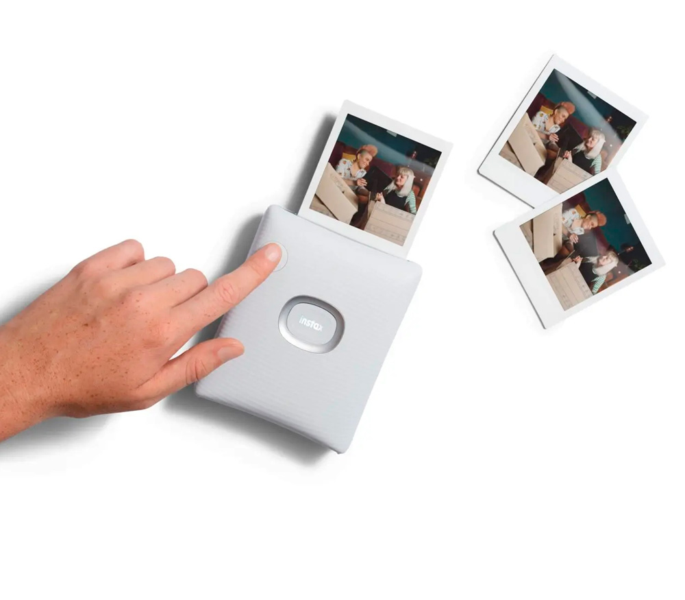 Фотопринтер Fujifilm Instax Square Link Ash White