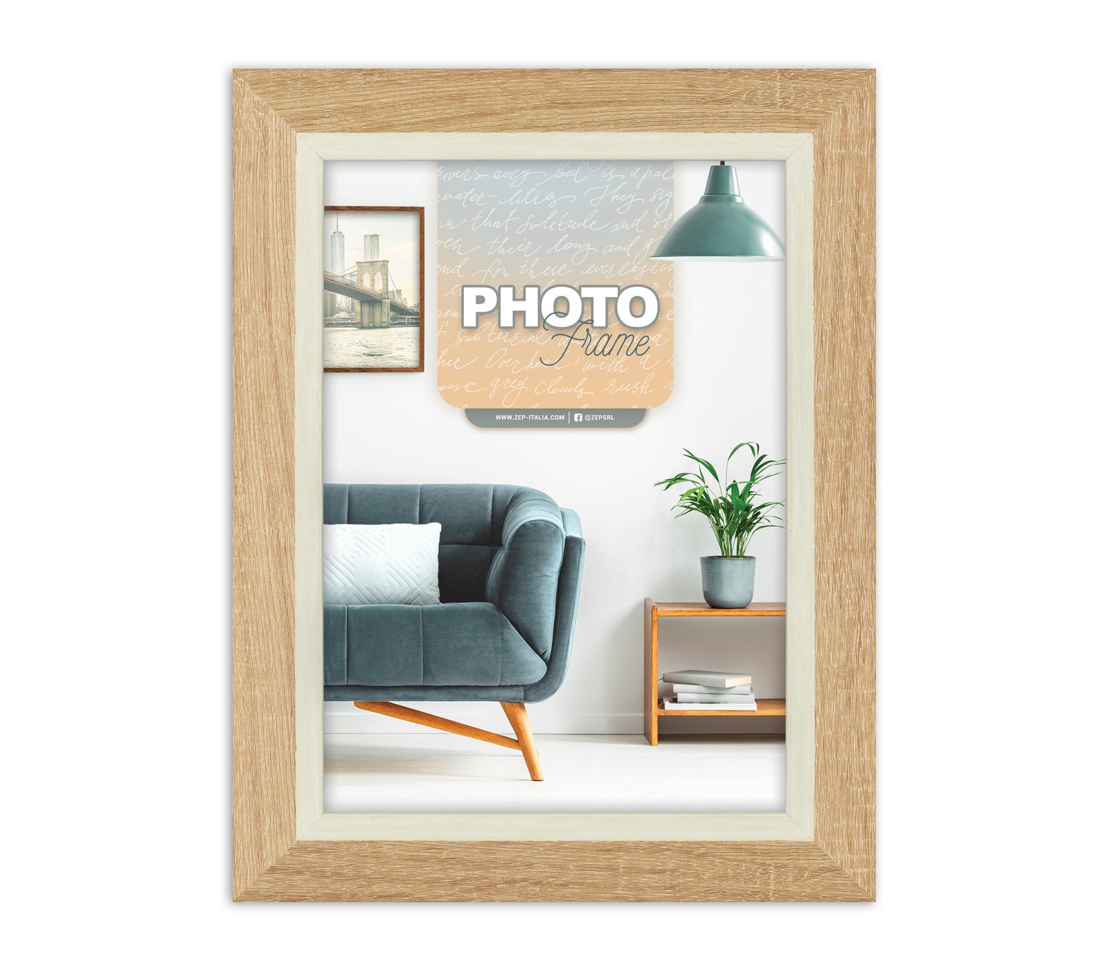 Фоторамка ZEP 15x20 см, NT687N ADLER NATURAL