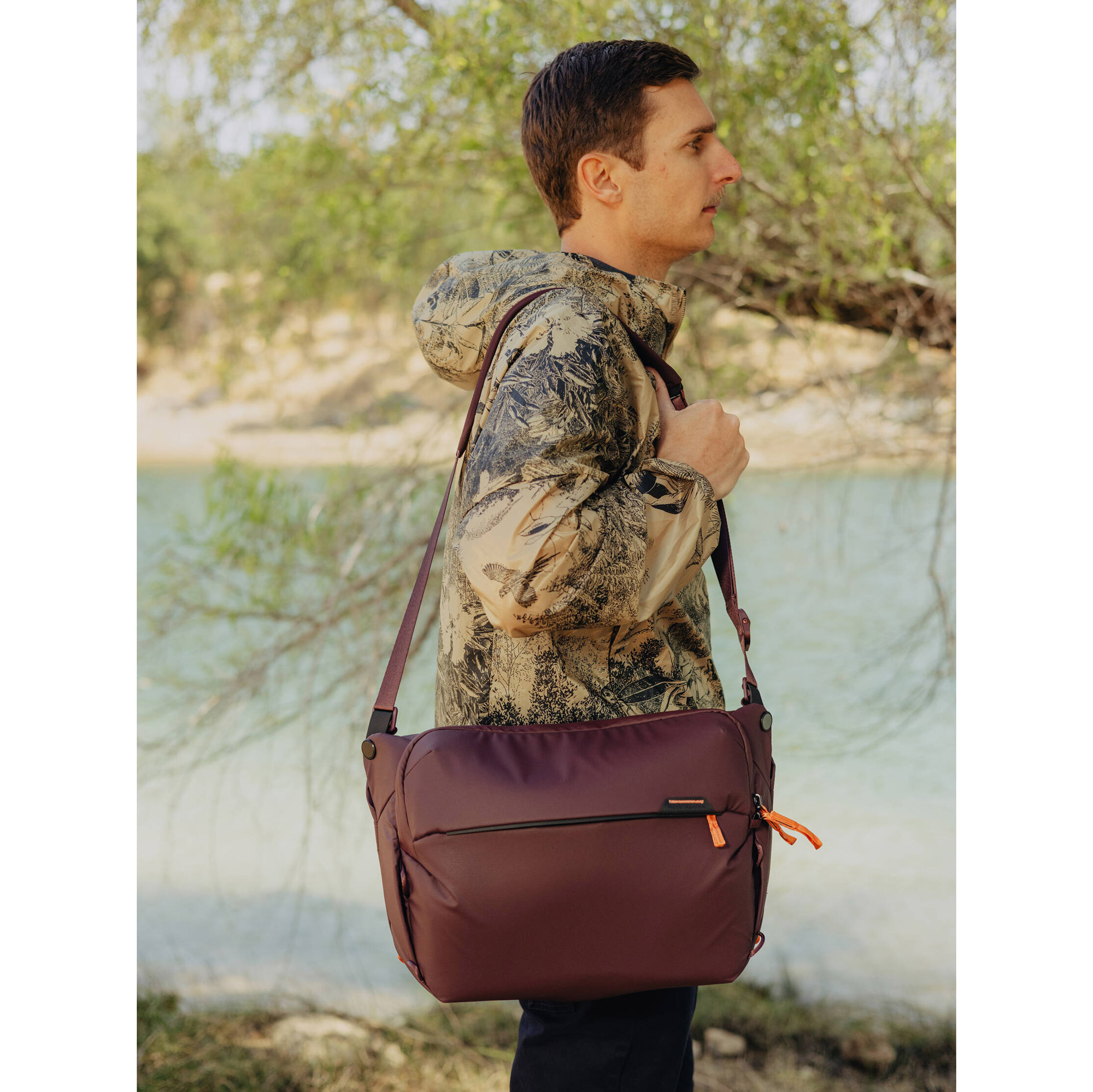 Сумка Peak Design The Everyday Sling 10L V3 Eclipse, бордо
