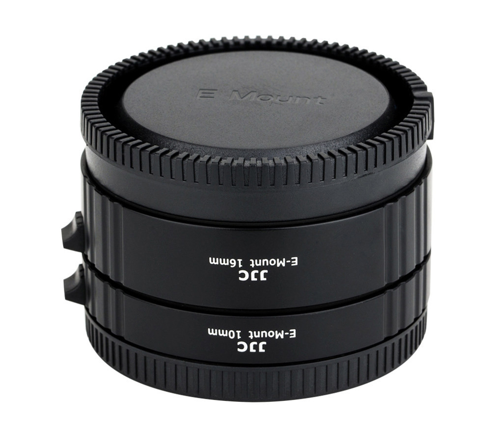 Набор удлинительных колец JJC AET-SES II, 10 и 16 мм, для Sony E-Mount