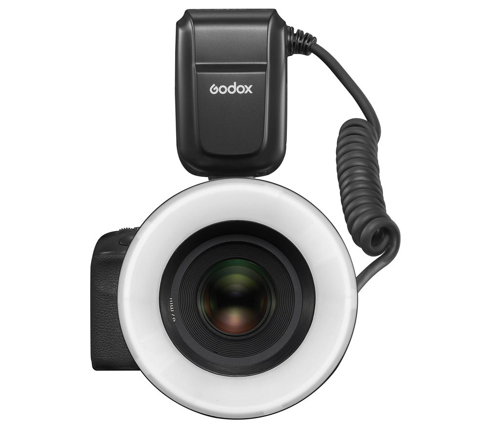 Кольцевая вспышка Godox MF-R76, универсальная