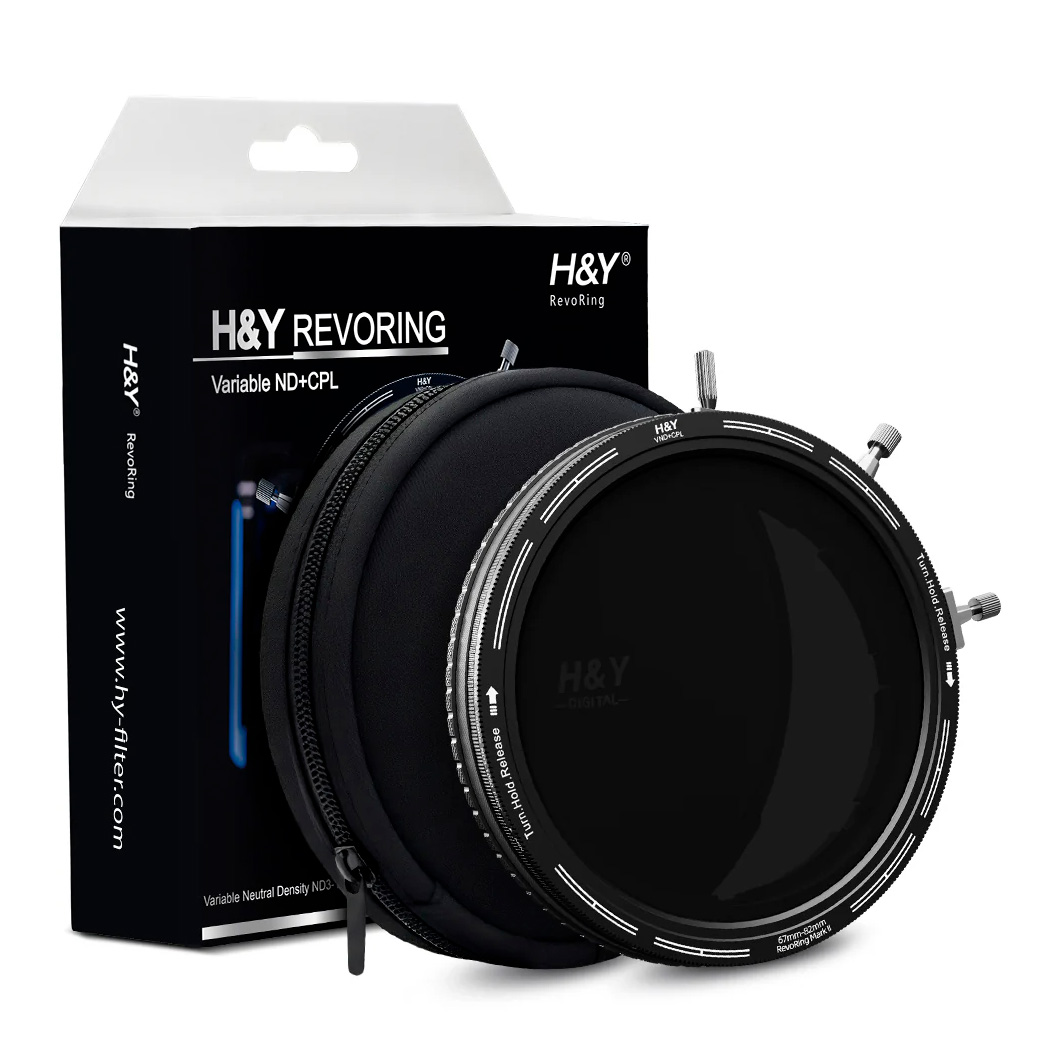 Светофильтр H&Y RevoRing Mark II ND3-1000+CPL, 46-62 мм