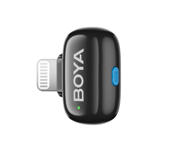 Беспроводная система Boya Mini-12, 2.4 ГГц, TX+TX+RX+RX, USB-C, Lightning, кейс (уцененный)