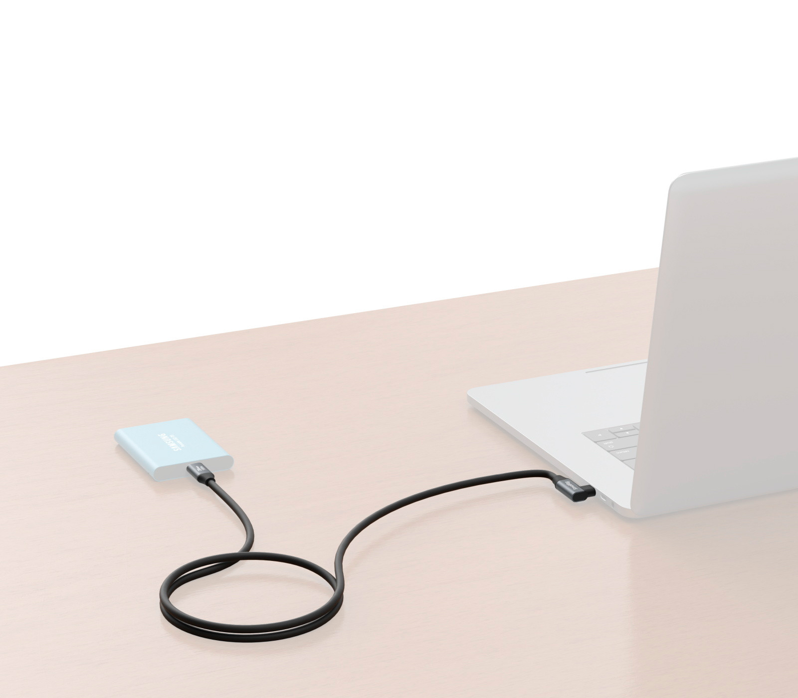 Кабель SmallRig 4791, USB-C / USB-C, 100 Вт, 60 см, г-образный штекер, черный