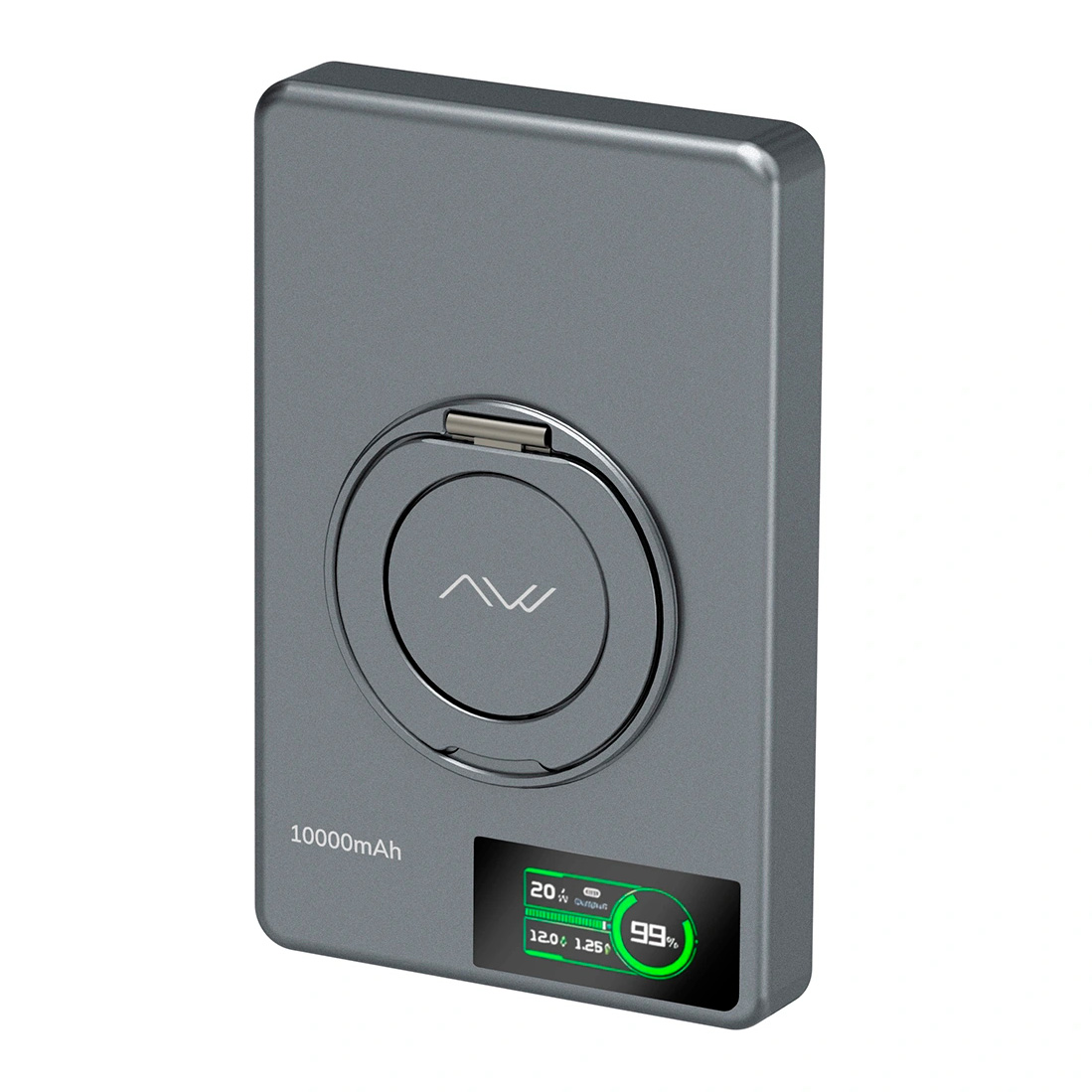 Внешний аккумулятор Caweon 10000 мАч, с беспроводной зарядкой MagSafe (CPB-WCS10K)