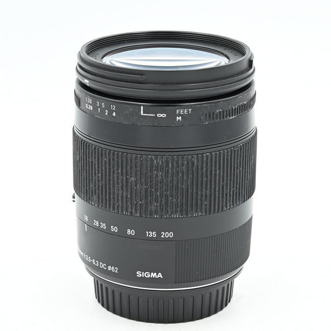 Объектив Sigma 18-200mm f/3.5-6.3 DC Macro OS Canon EF-S (состояние 5-) (б/у)
