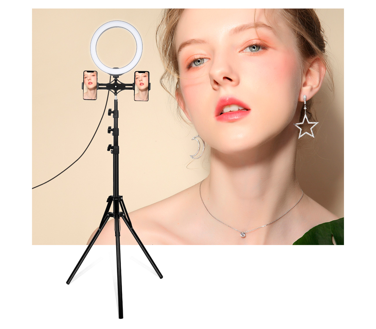 Стойка Puluz PU451B, высота до 1.8 м, нагрузка до 5 кг