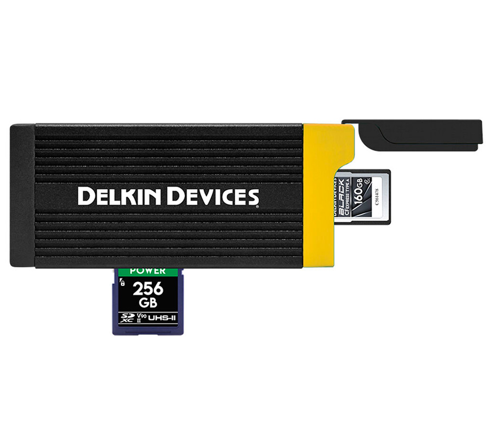 Карт-ридер Delkin Devices USB 3.2, SD/CFexpress Type A
