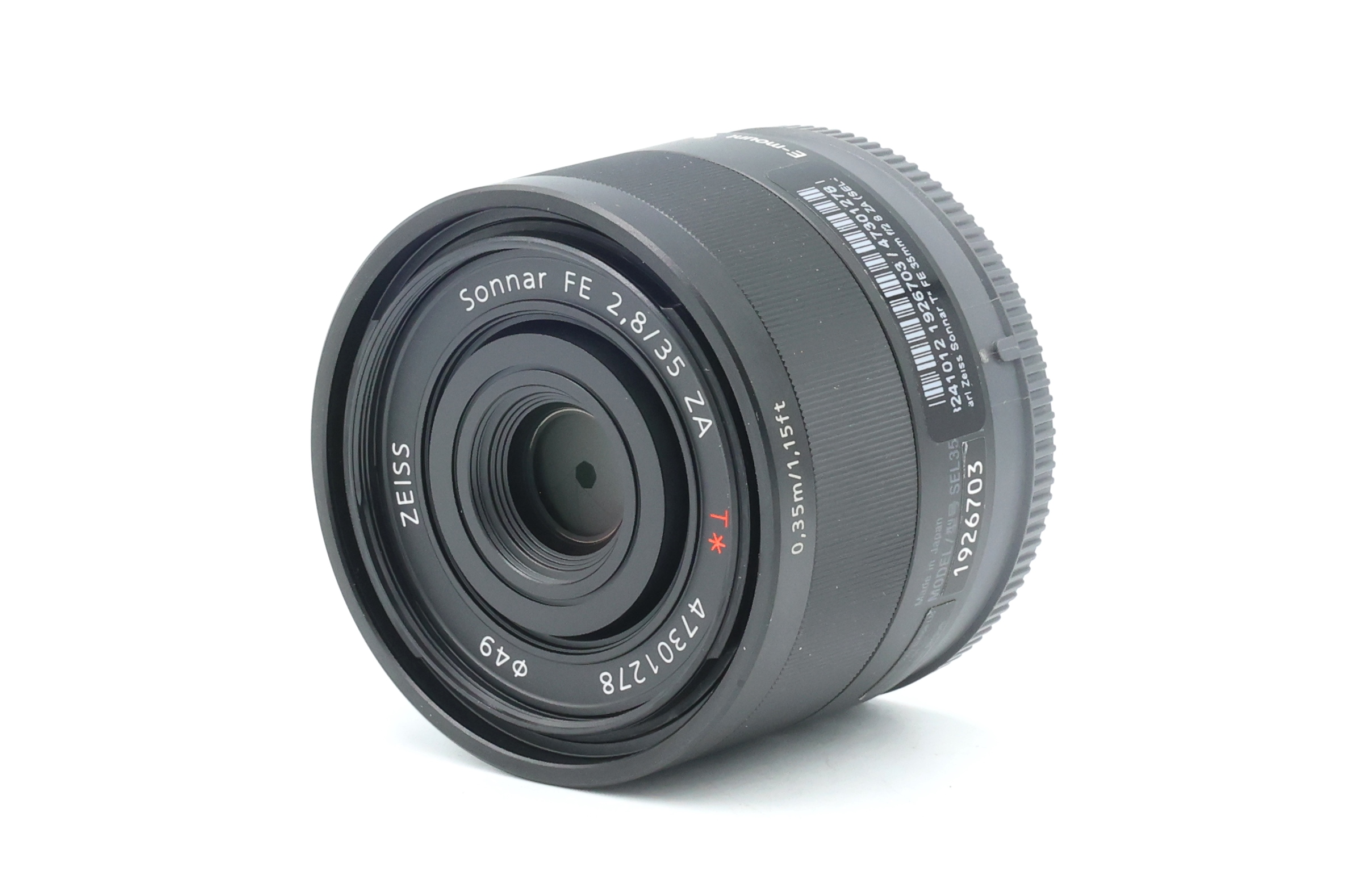 Объектив Sony FE 35mm f/2.8 ZA Carl Zeiss Sonnar T* (состояние 5-) (б/у)