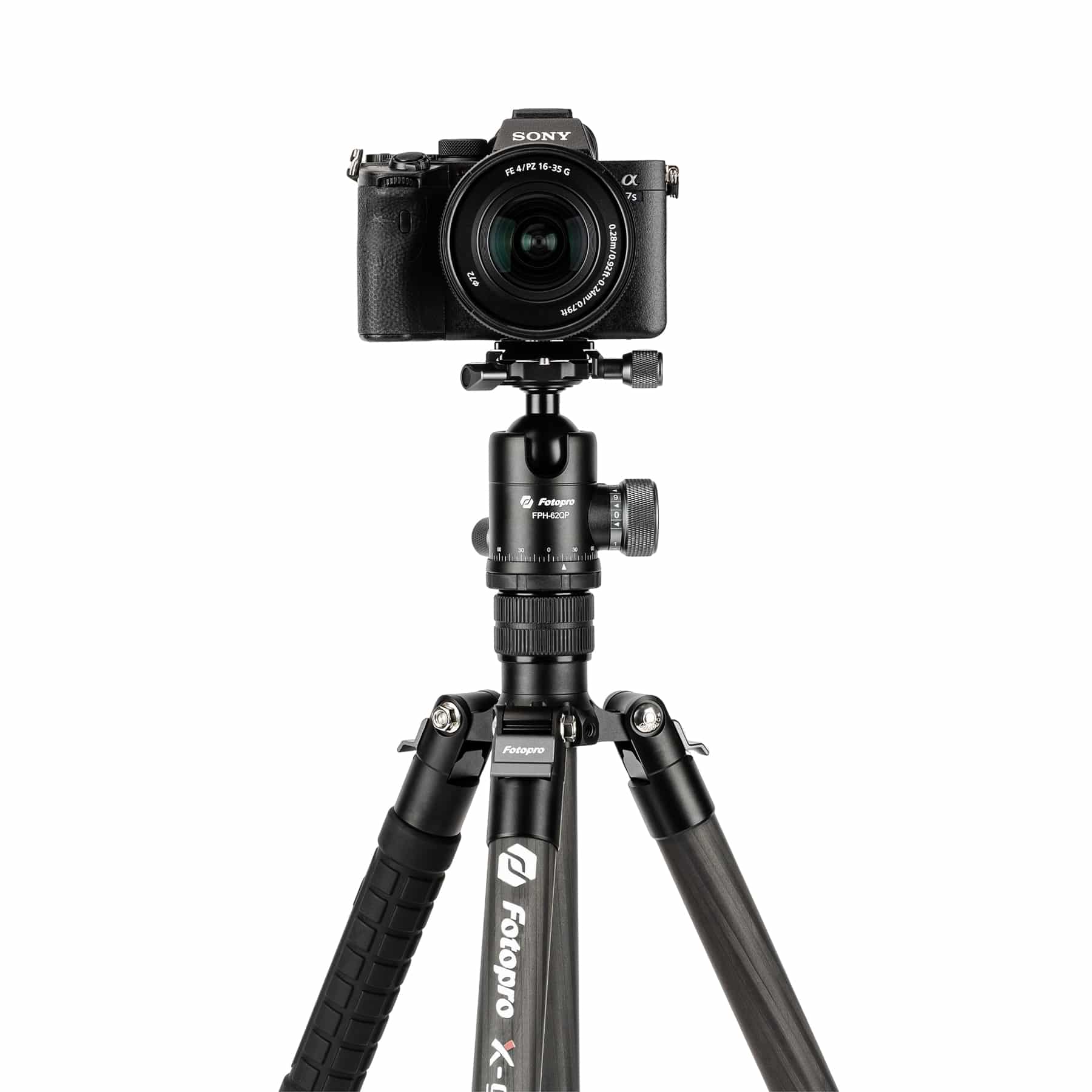 Штатив Fotopro X-Go Max E 2, карбоновый, с головой 62QP