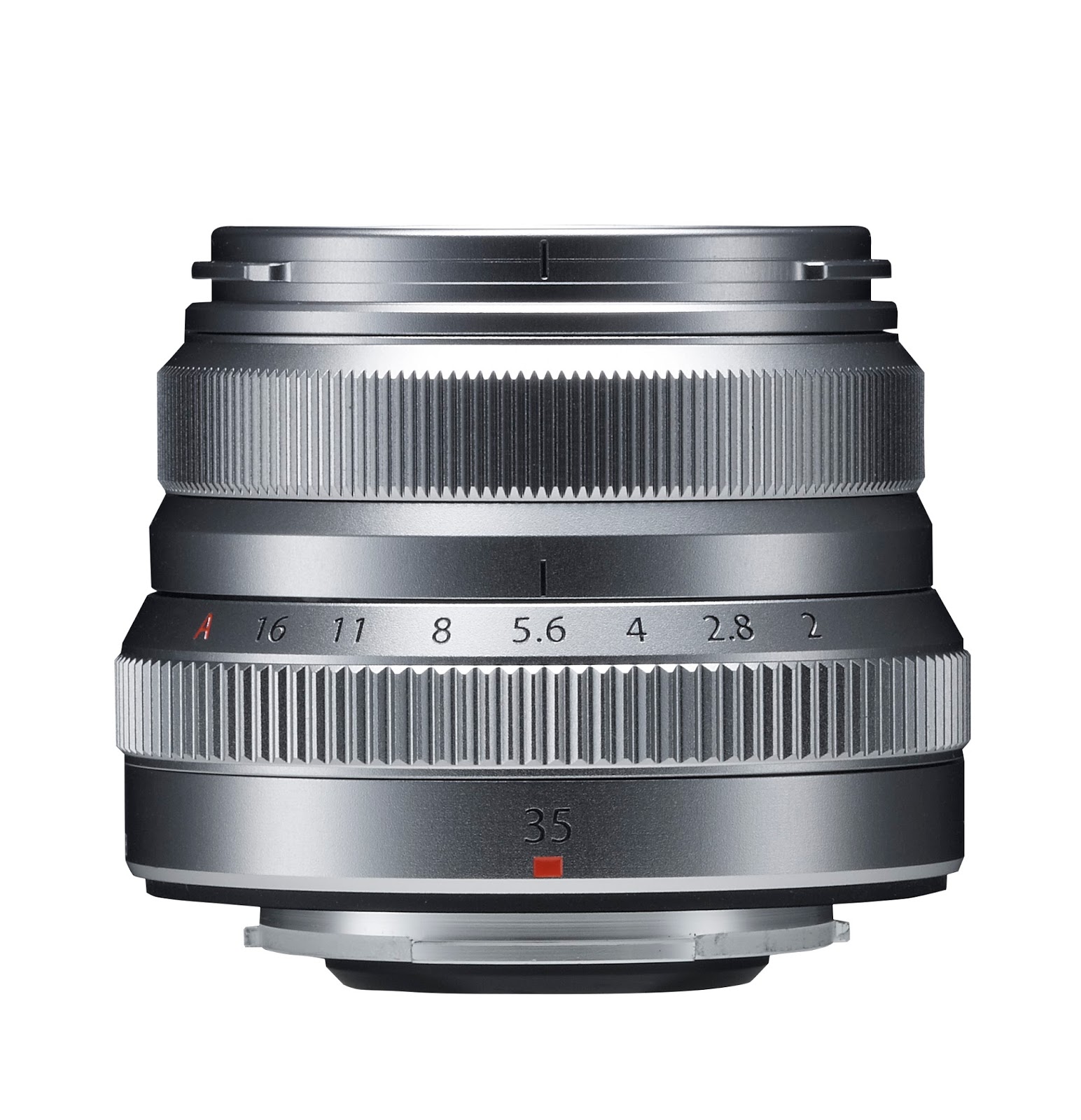 Объектив Fujifilm XF 35mm f/2 R WR, серебристый
