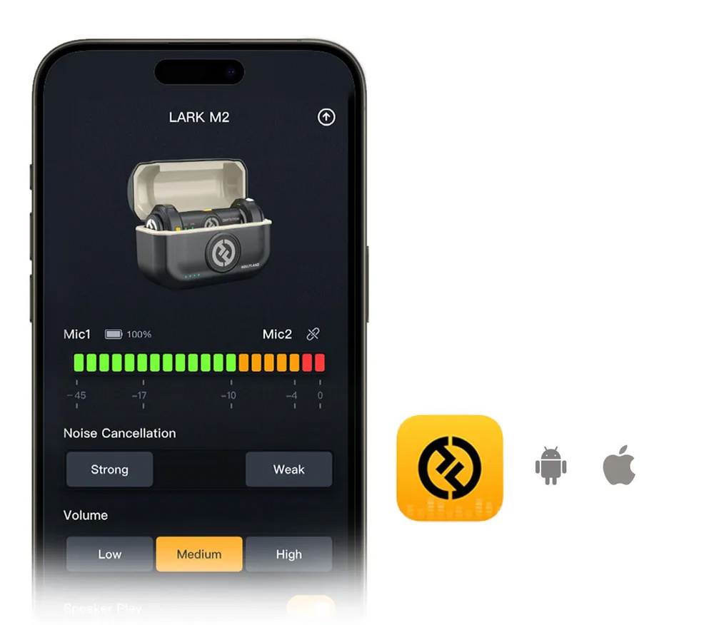 Беспроводная система Hollyland Lark M2 USB-C, 2хTX + RX
