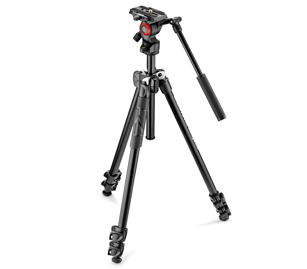 Штатив Manfrotto 290 Light с 2D видеоголовкой Befree Live (MK290LTA3-V)
