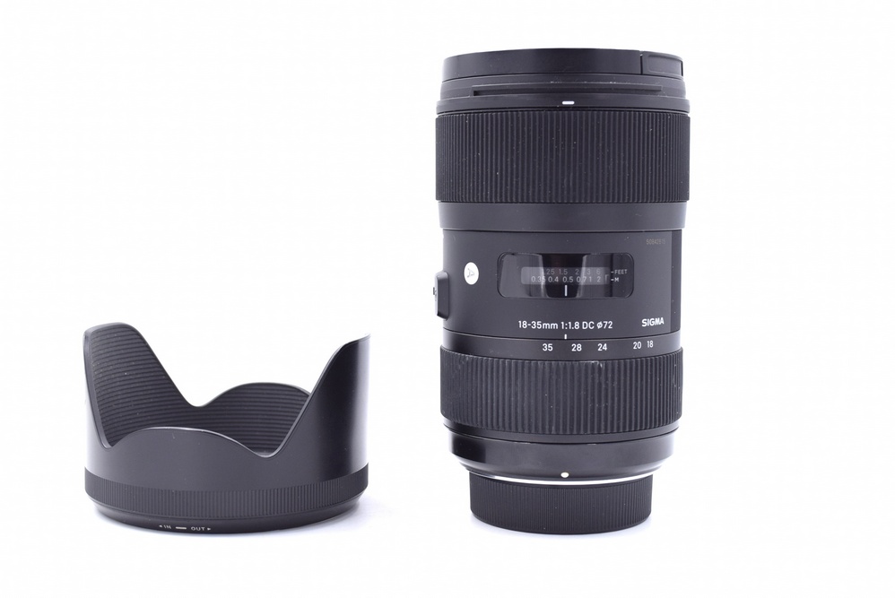 Объектив Sigma AF 18-35mm f/1.8 DC HSM Art Nikon F (состояние 5) (б/у)