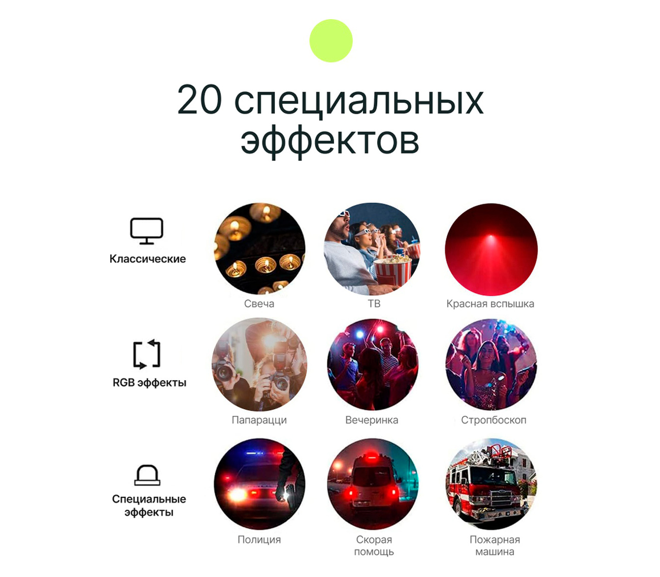 Осветитель Raylab RL-LED08RGB-2 2500-9000K 3100mAh, 8 Вт