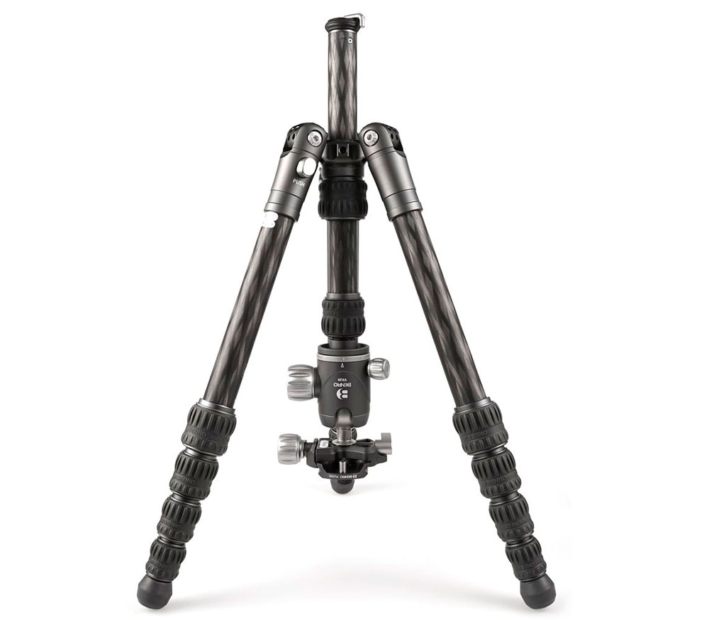 Штатив Benro Bat FBAT05C с головой VX20, цанговые замки, карбон