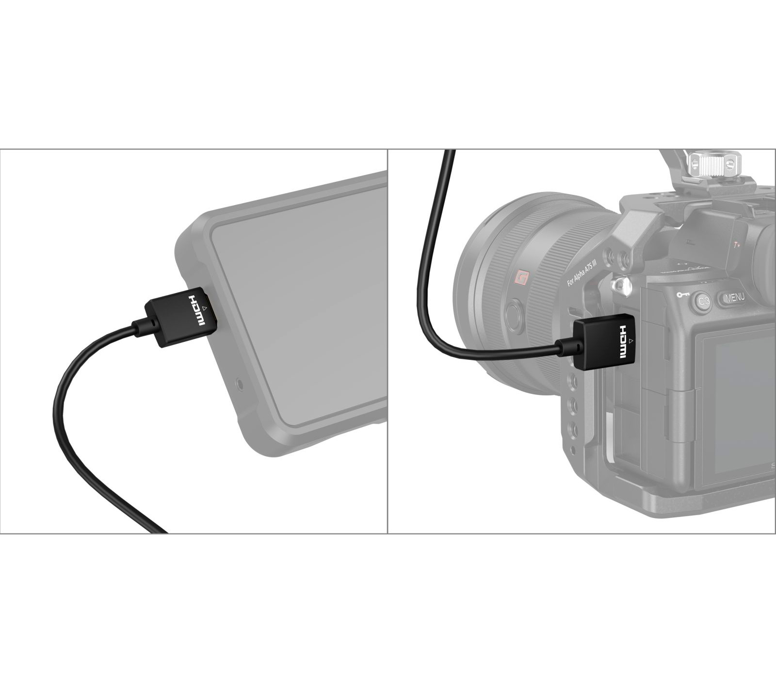 Кабель SmallRig 4794 Ultra Slim 4K HDMI 2.0 A-A, 1 м