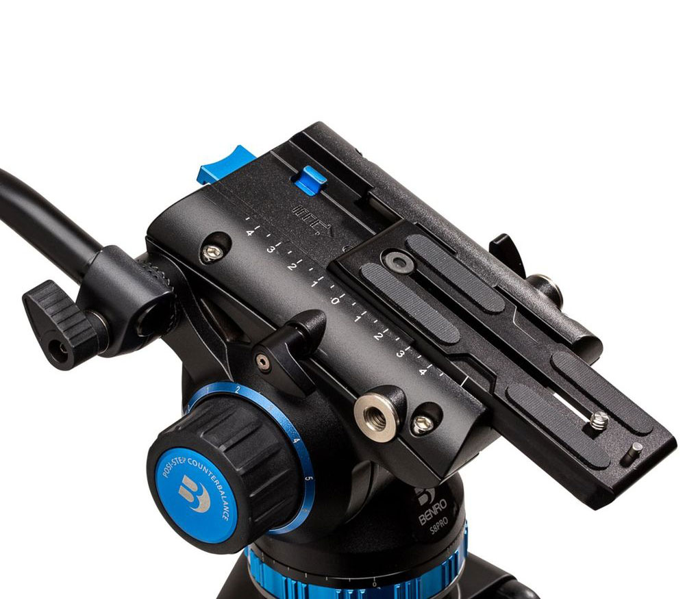 Штатив Benro Dual-Tube A673TMB с видеоголовой S8PRO, алюминий