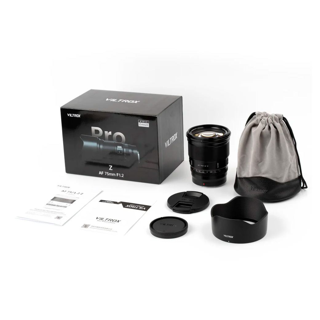 Объектив Viltrox AF 75mm f/1.2 Nikon Z