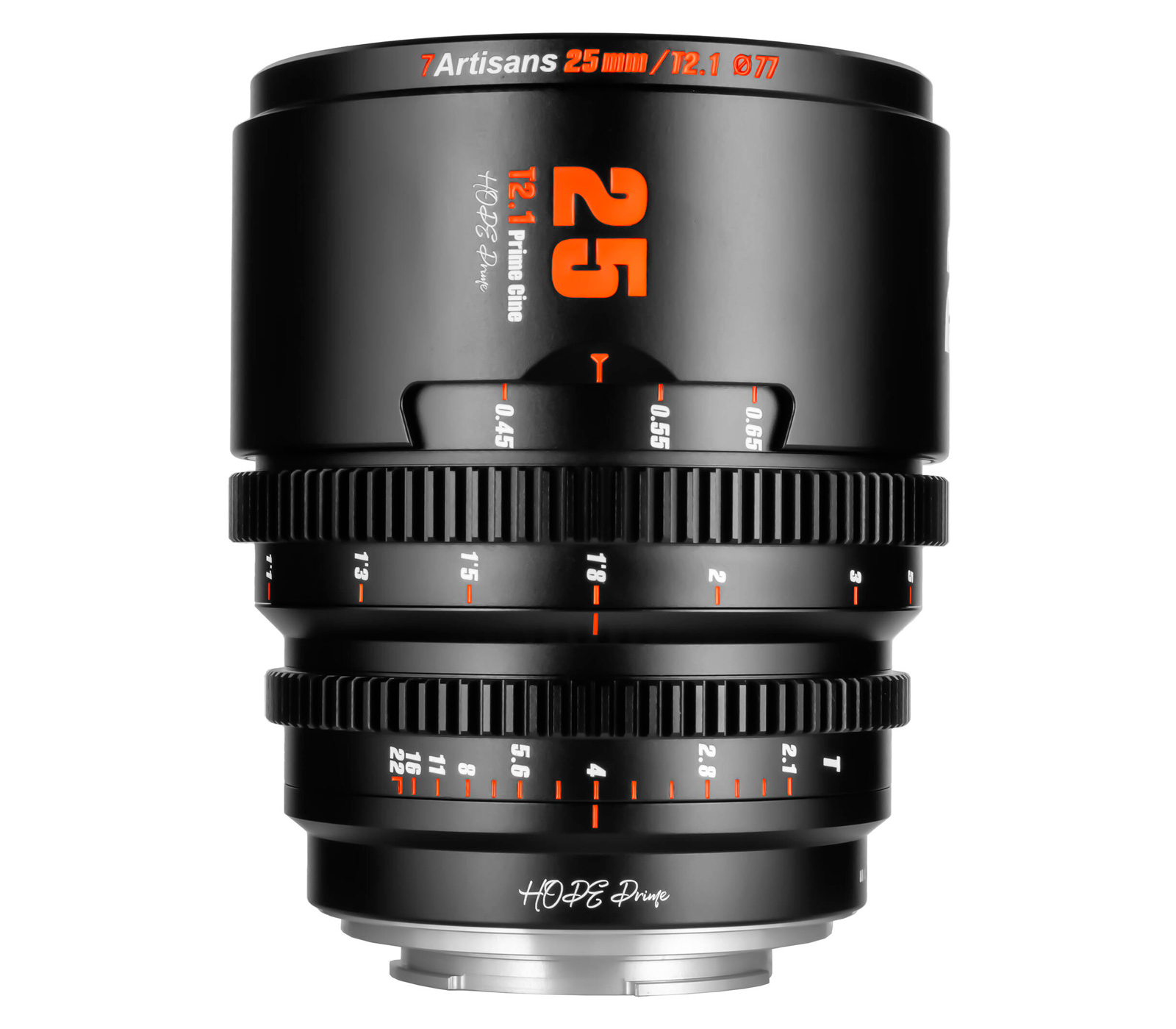 Объектив 7Artisans 25mm T2.1 Hope Prime Canon RF, черный