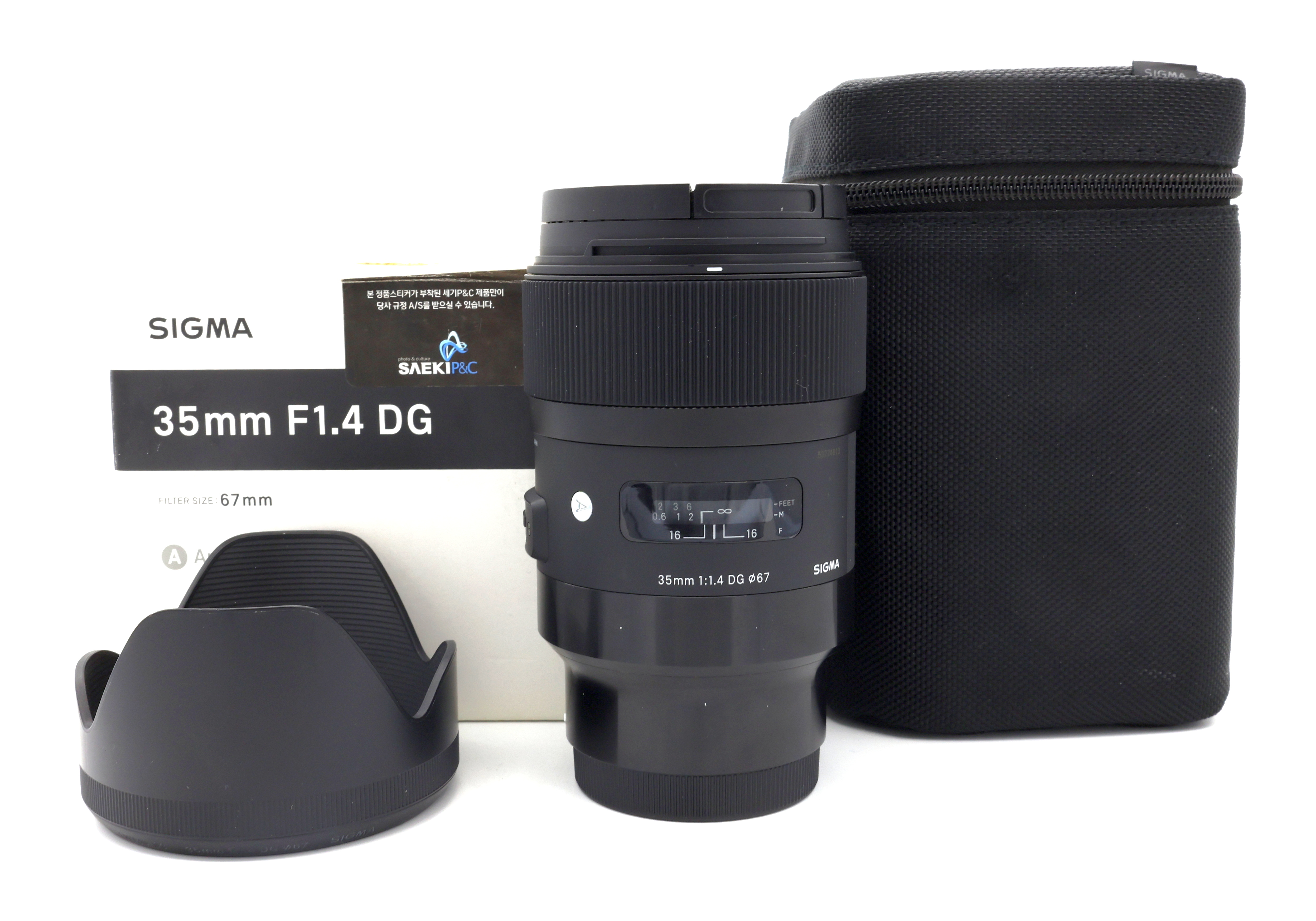Объектив Sigma 35mm f/1.4 DG DN Art Sony FE (состояние 5-) (б/у)