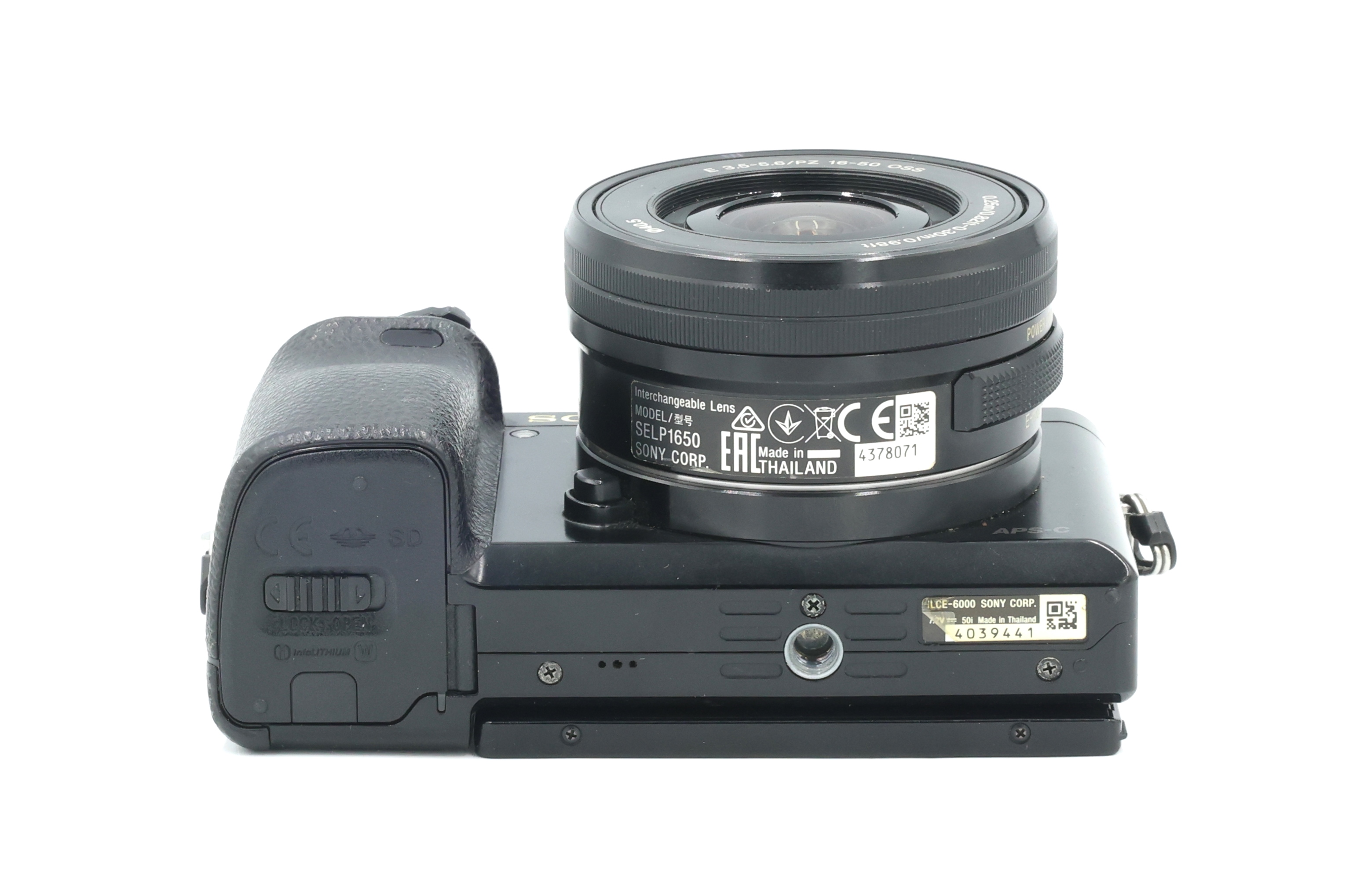 Беззеркальный фотоаппарат Sony a6000 Kit 16-50mm PZ OSS, черный (состояние 4) (б/у)