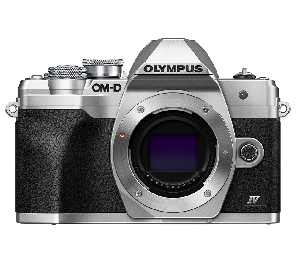 Беззеркальный фотоаппарат Olympus OM-D E-M10 Mark IV kit 14-42 EZ, серебристый
