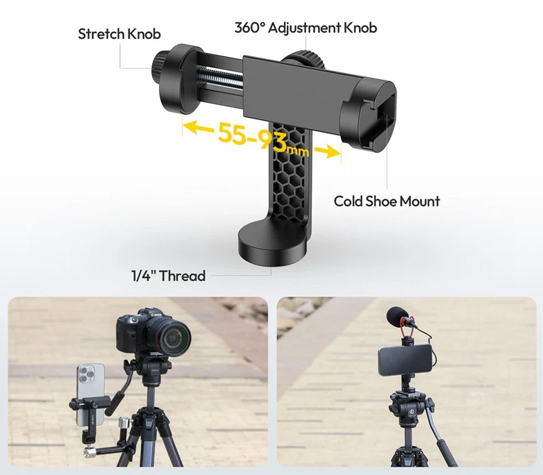 Штатив Ulanzi Ombra Video II XINAG Tripod, c видеоголовой, черный