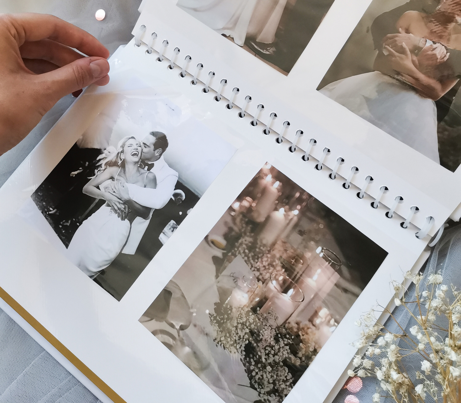 Фотоальбом Полином 20 листов 23х28 см, магнитный, «SPb city art: violet»