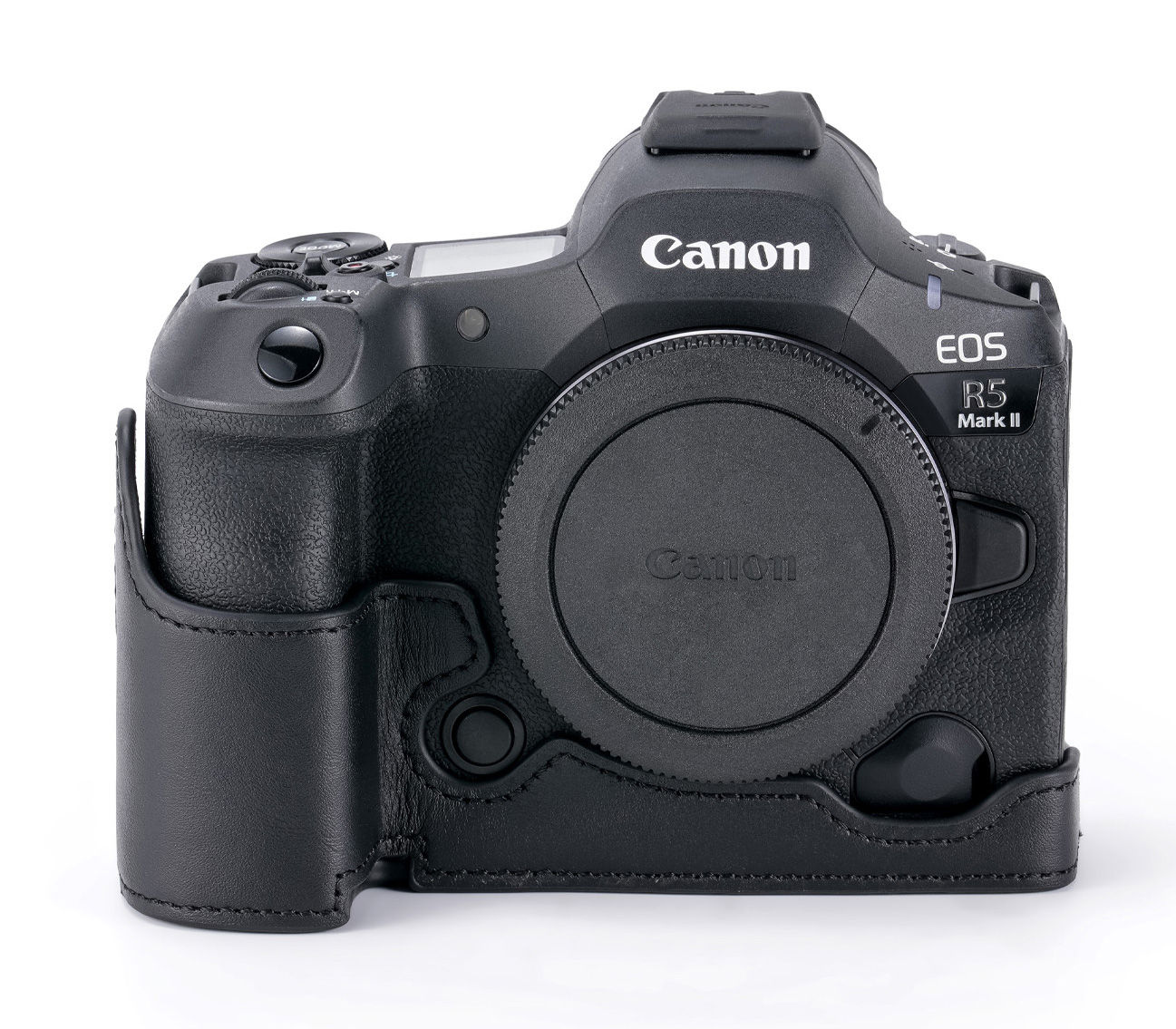 Чехол Tilta Leather Camera Case для Canon R5 Mark II, кожаный, черный