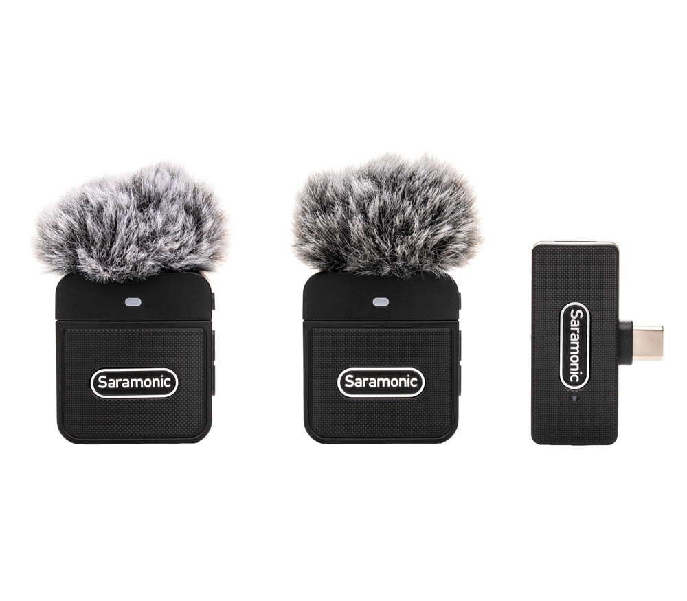 Беспроводная система Saramonic Blink100 B6, TX+TX+RXUC, 2.4 ГГц, USB Type-C